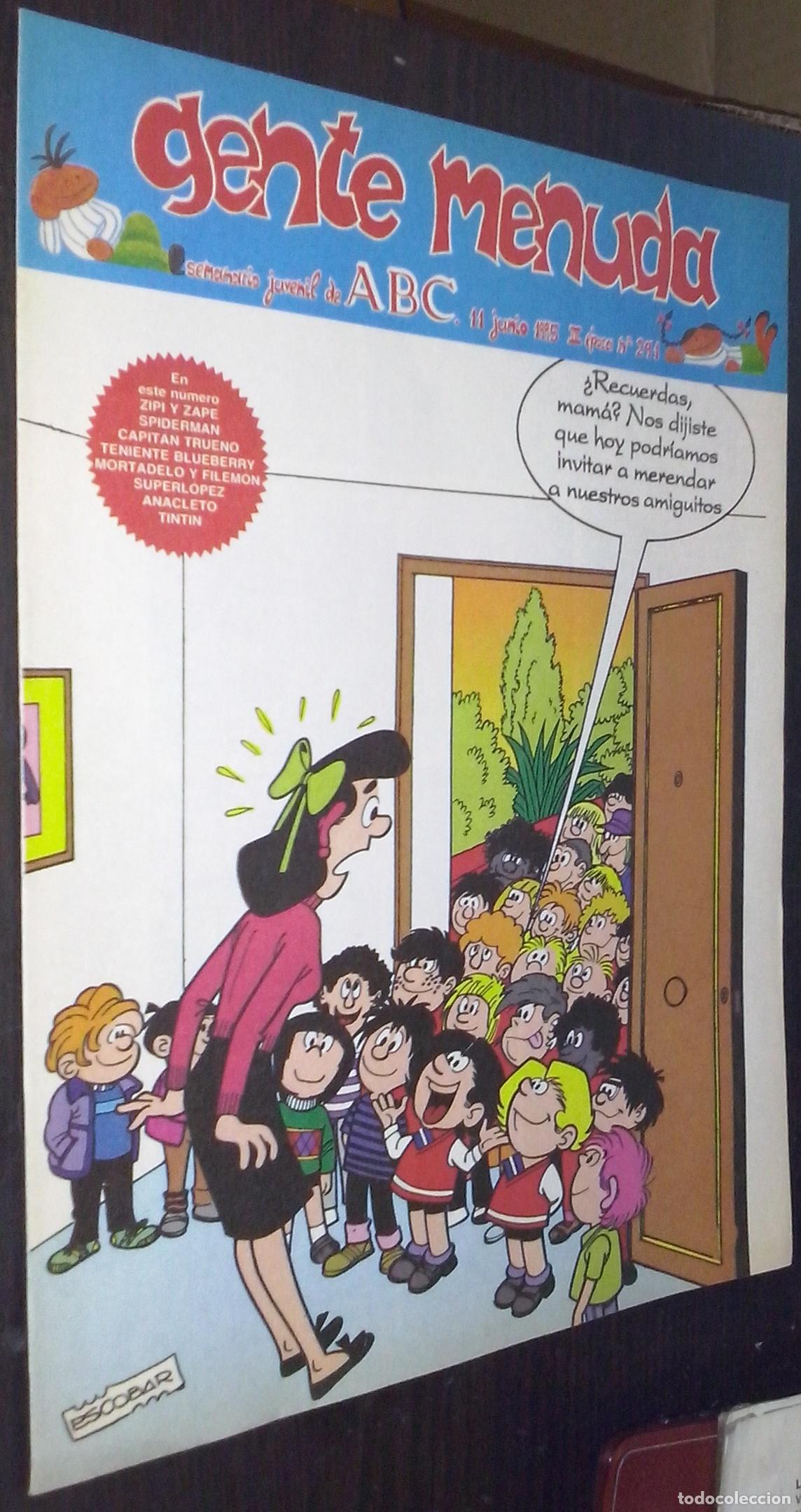 B&uuml;cher: Gente menuda. Semanario juvenil de ABC. III &eacute;poca. N&ordm; 291 - C&Oacute;MICS: