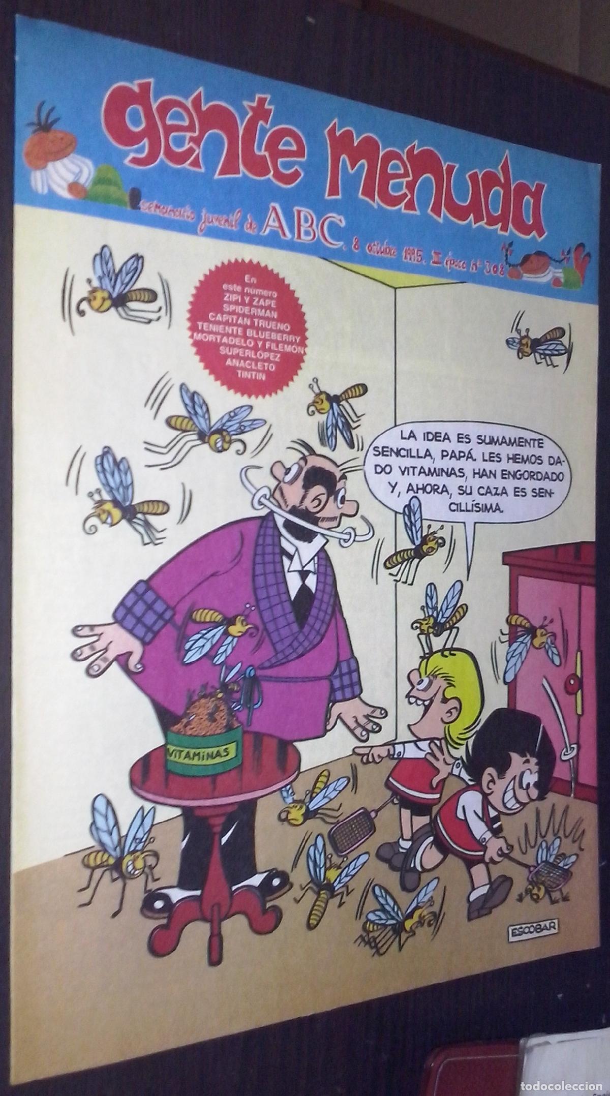 Livros em segunda m&atilde;o: Gente menuda. Semanario juvenil de ABC. III &eacute;poca. N&ordm; 308 - C&Oacute;MICS: