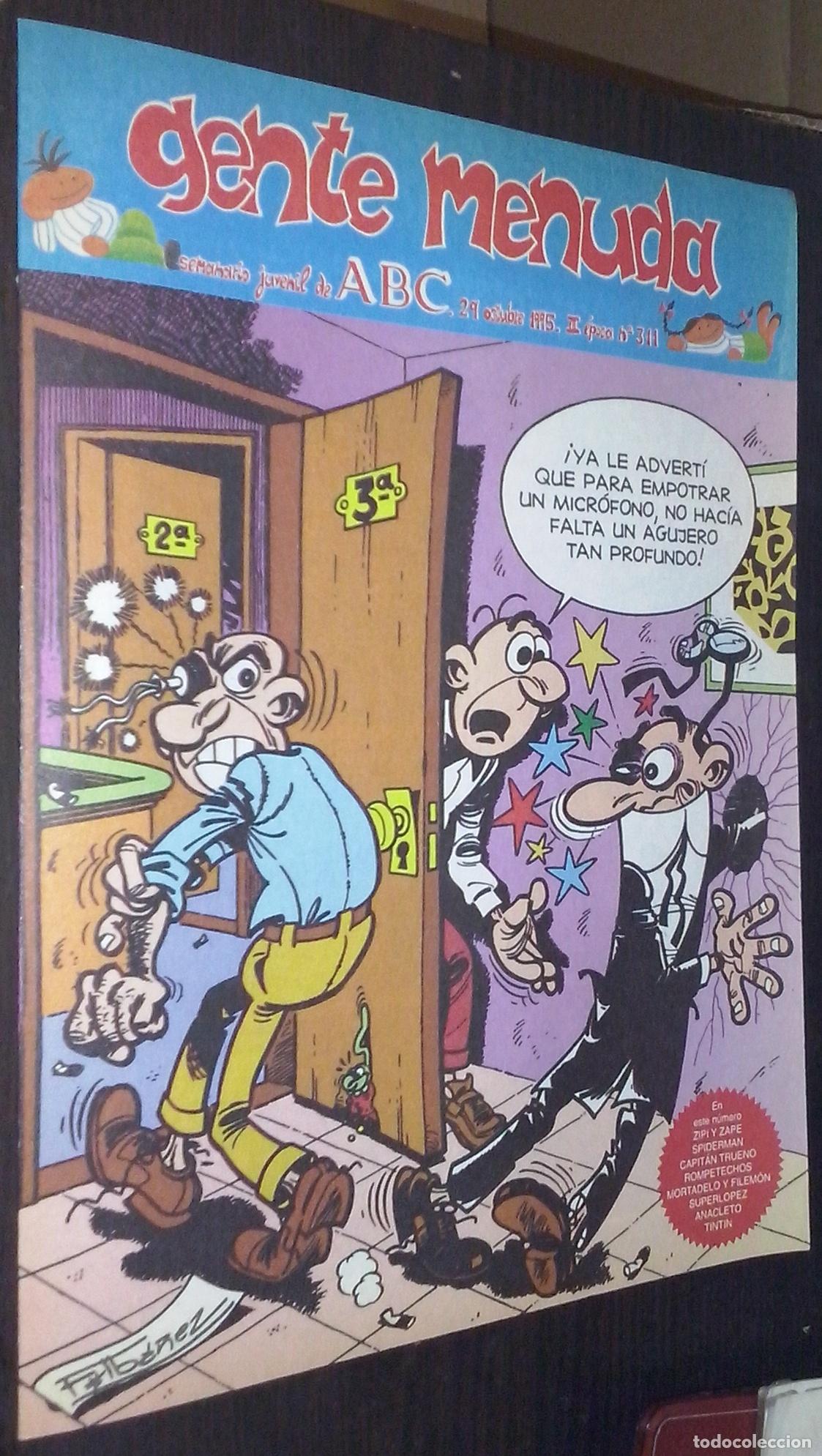 Livros em segunda m&atilde;o: Gente menuda. Semanario juvenil de ABC. III &eacute;poca. N&ordm; 311 - C&Oacute;MICS: