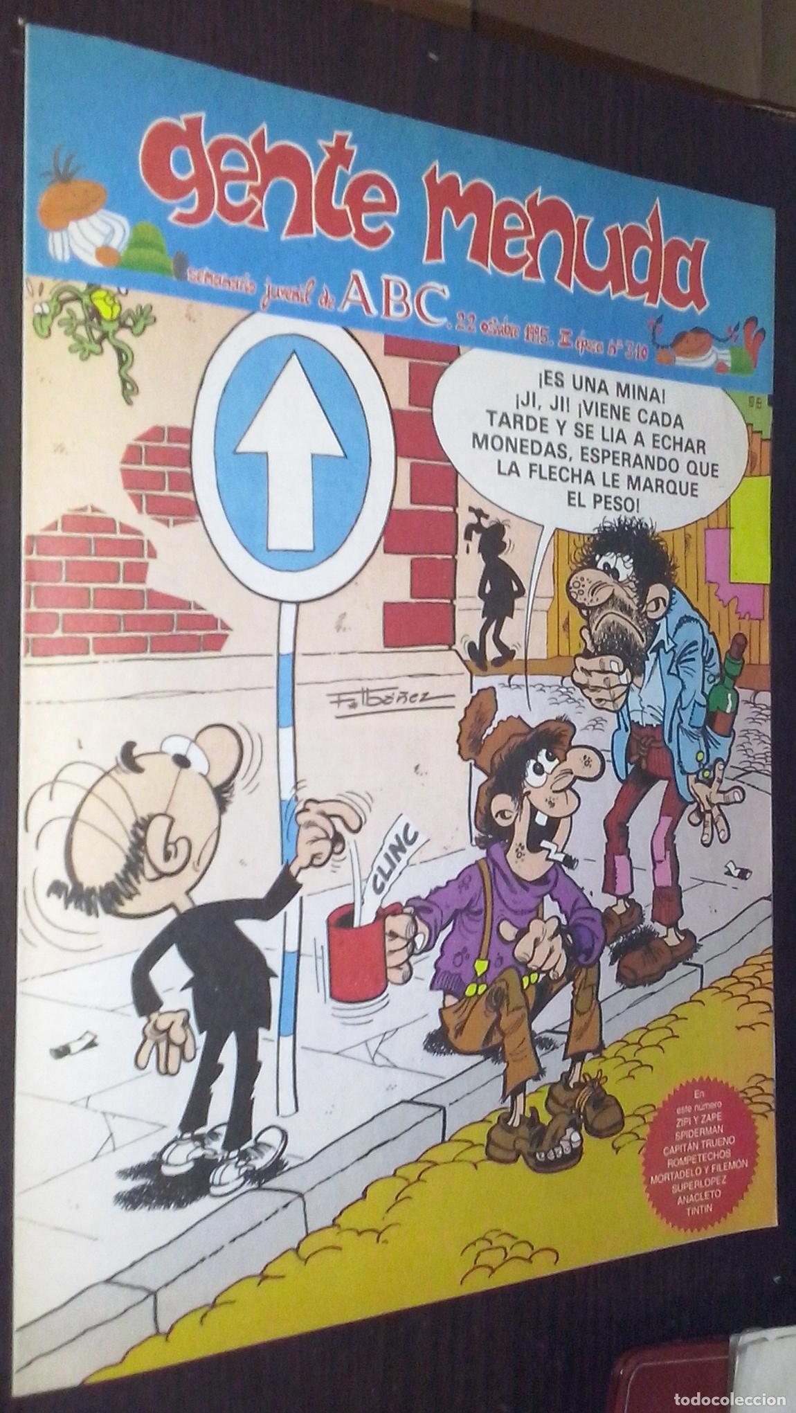 B&uuml;cher: Gente menuda. Semanario juvenil de ABC. III &eacute;poca. N&ordm; 310 - C&Oacute;MICS: