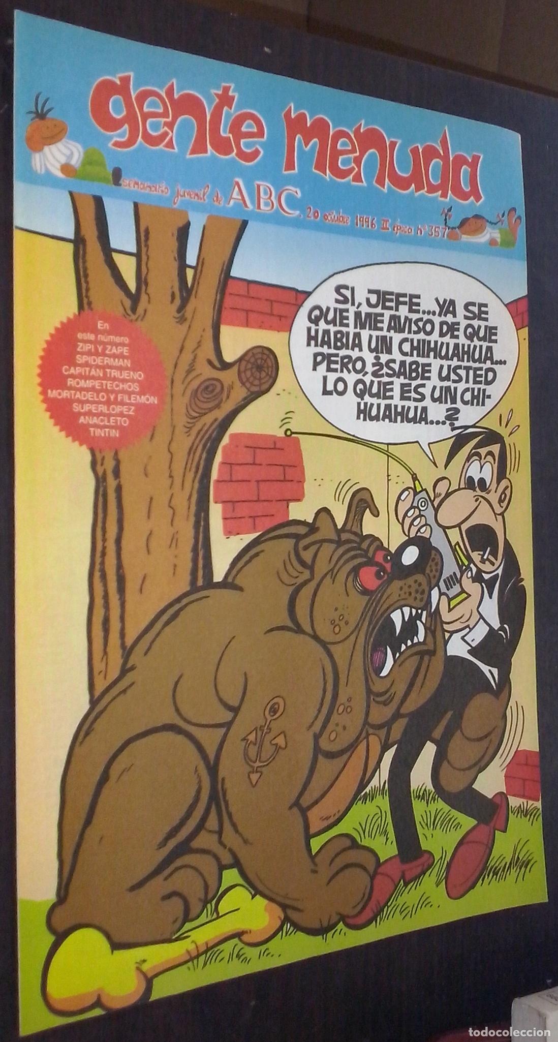 Libros: Gente menuda. Semanario juvenil de ABC. III &eacute;poca. N&ordm; 357 - C&Oacute;MICS: - Foto 1