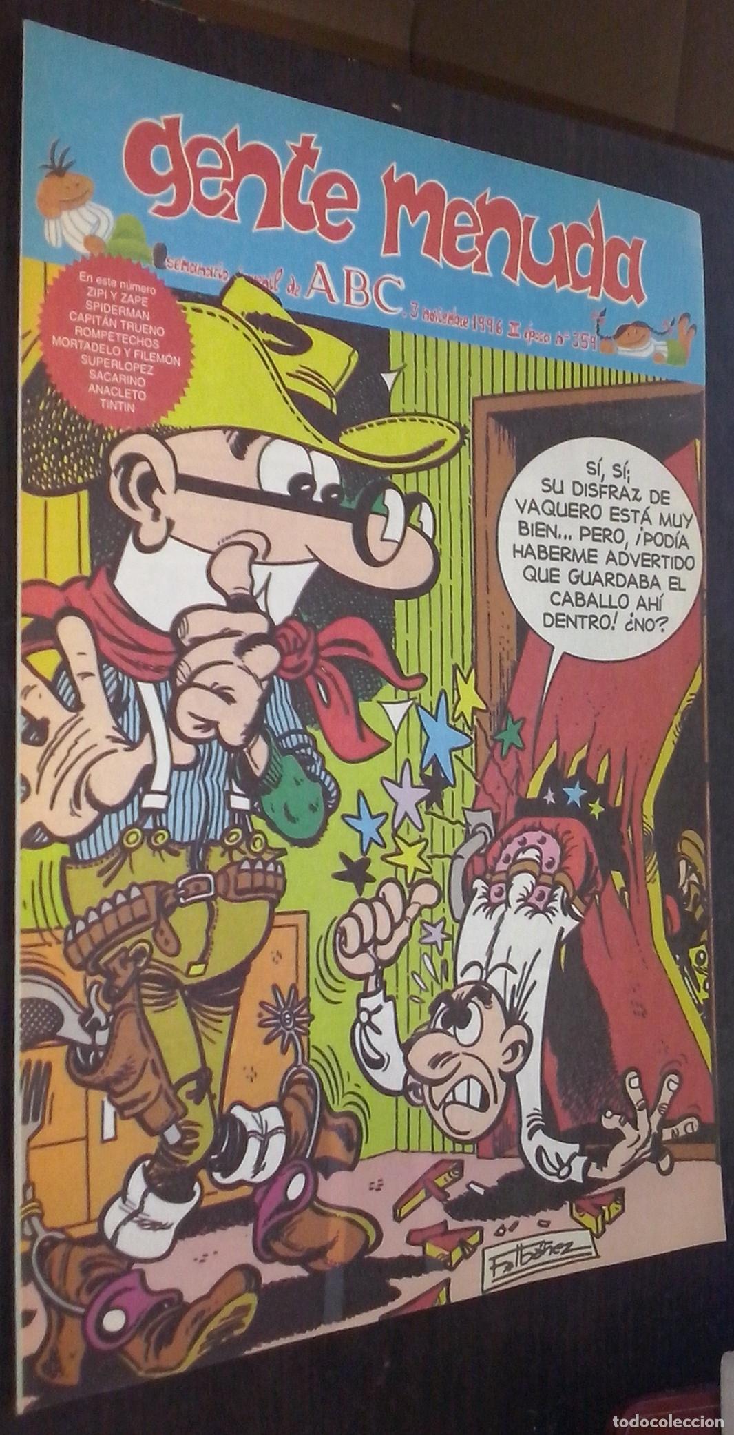 Libros: Gente menuda. Semanario juvenil de ABC. III &eacute;poca. N&ordm; 359 - C&Oacute;MICS: