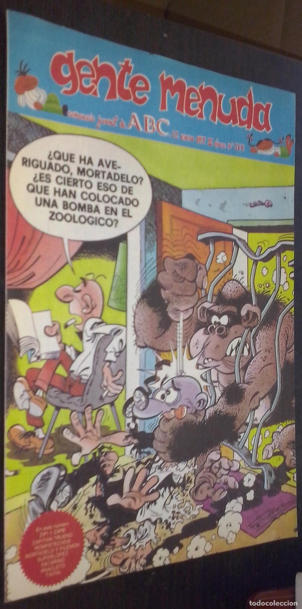 B&uuml;cher: Gente menuda. Semanario juvenil de ABC. III &eacute;poca. N&ordm; 369 - C&Oacute;MICS: