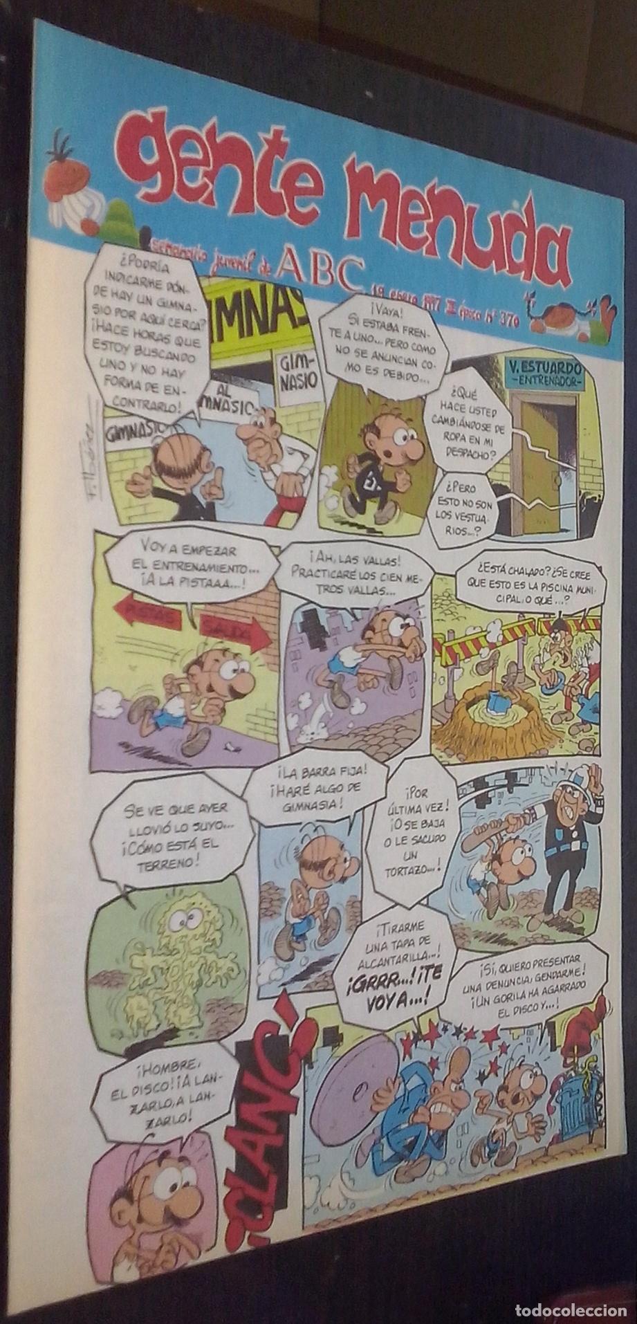 Livros em segunda m&atilde;o: Gente menuda. Semanario juvenil de ABC. III &eacute;poca. N&ordm; 370 - C&Oacute;MICS: