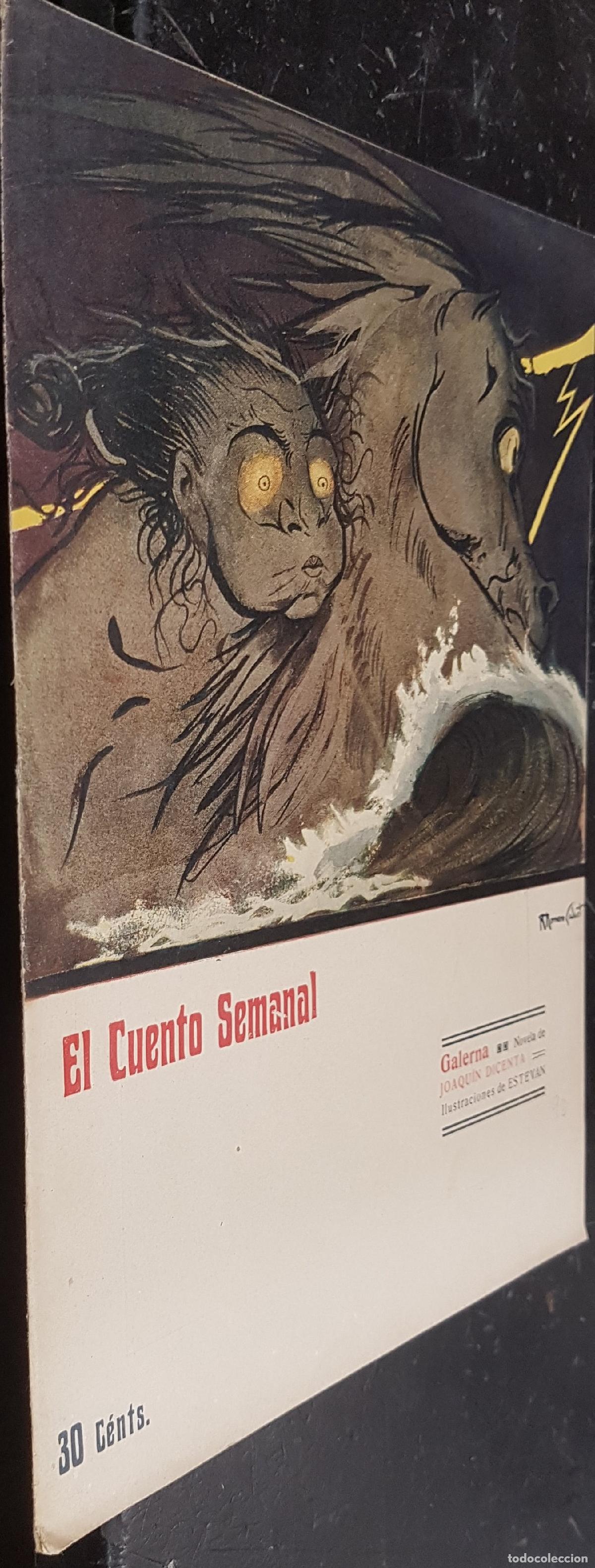 Libri di seconda mano: Galerna. El Cuento Semanal n&uacute;mero 92 - DICENTA, Joaqu&iacute;n: