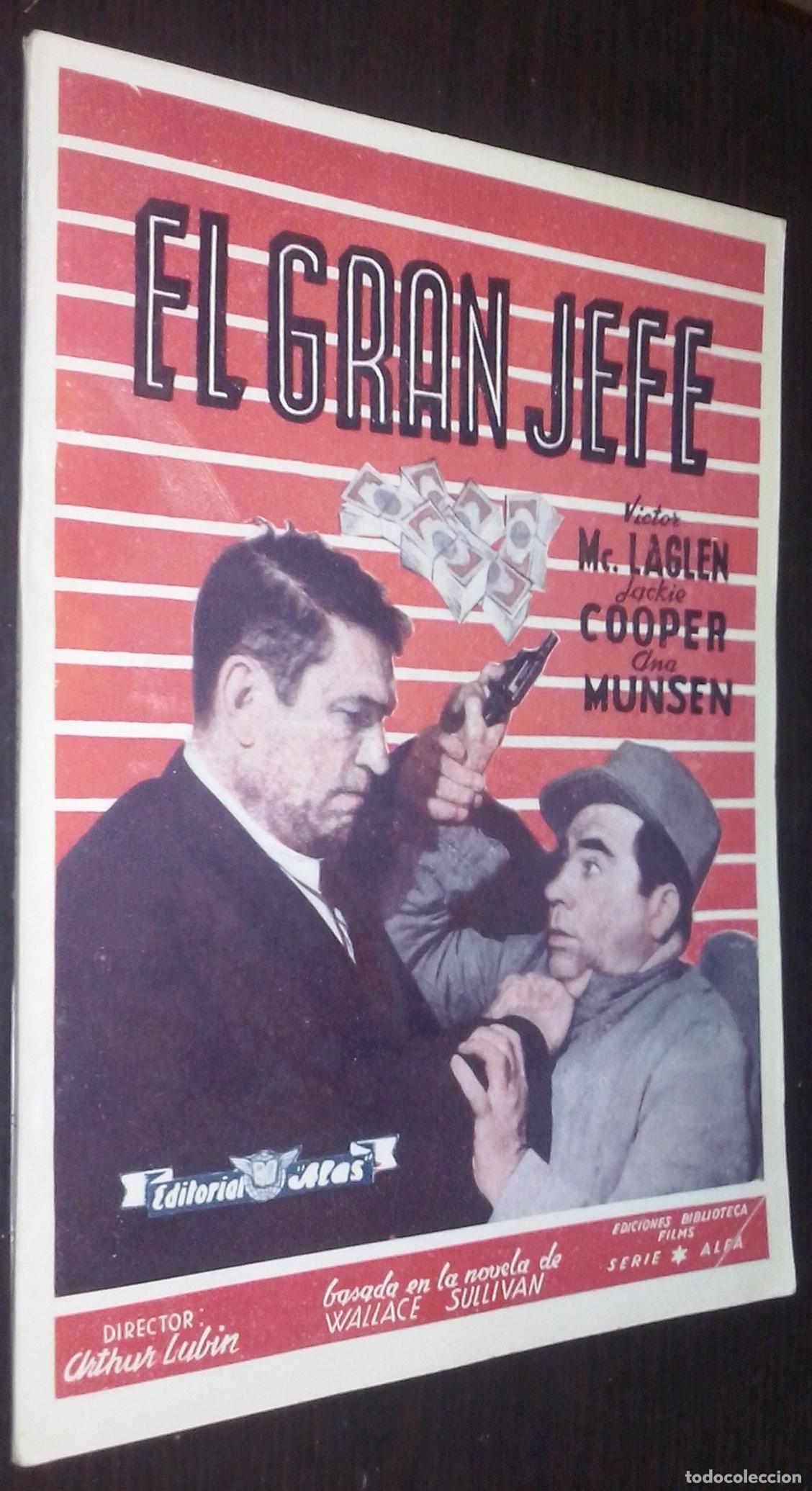 B&uuml;cher: El gran jefe. Con Victor Mc. Laglen, Jackie Cooper y Ana Munsen - AA. VV.: