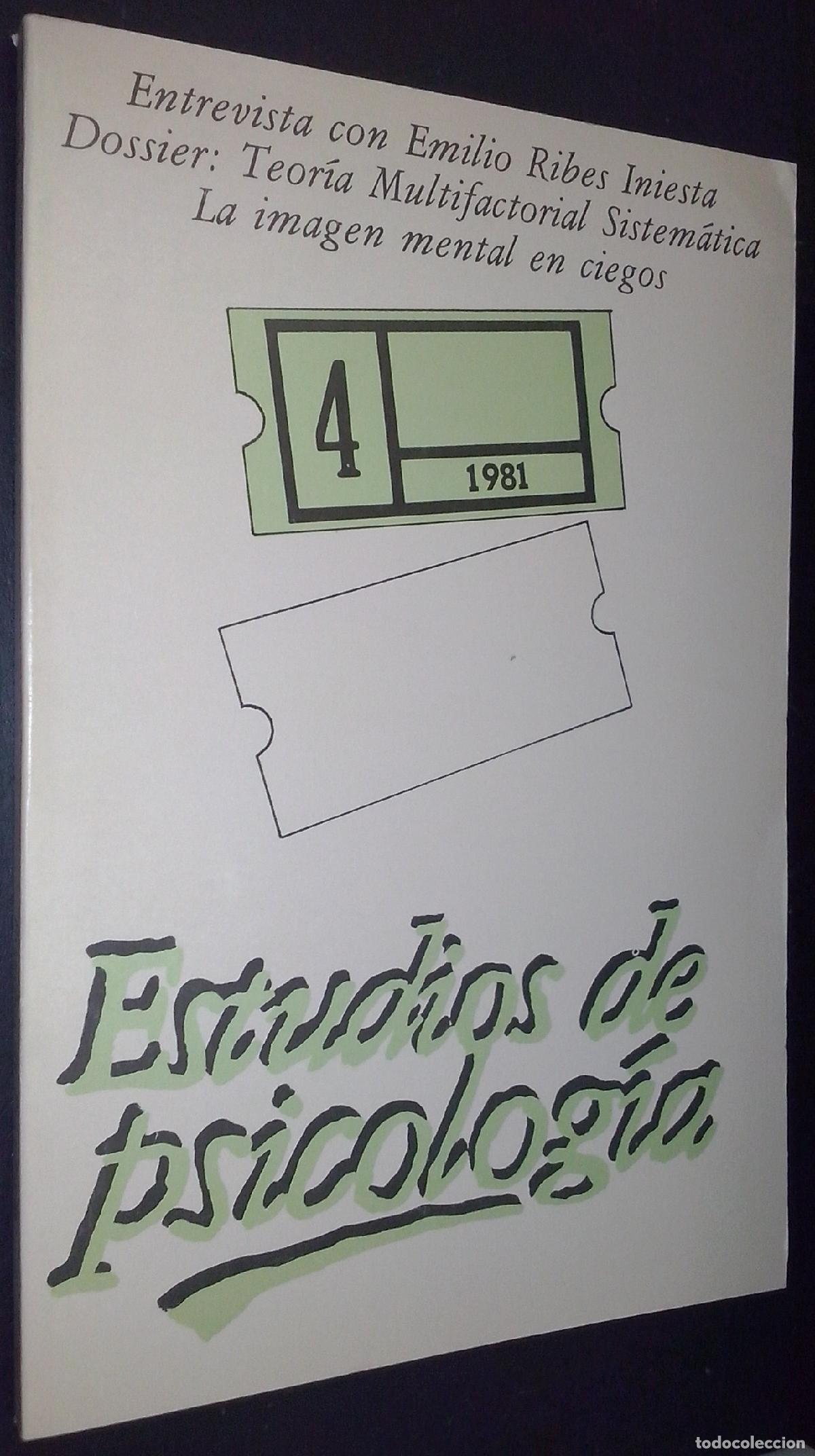 Libros: Estudios de psicolog&iacute;a - AA. VV.:
