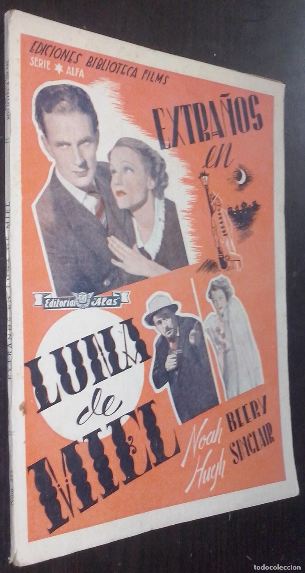 Libros: Extra&ntilde;os en luna de miel. Con Noah Beery y Hugh Sinclair - AA. VV.: - Foto 1
