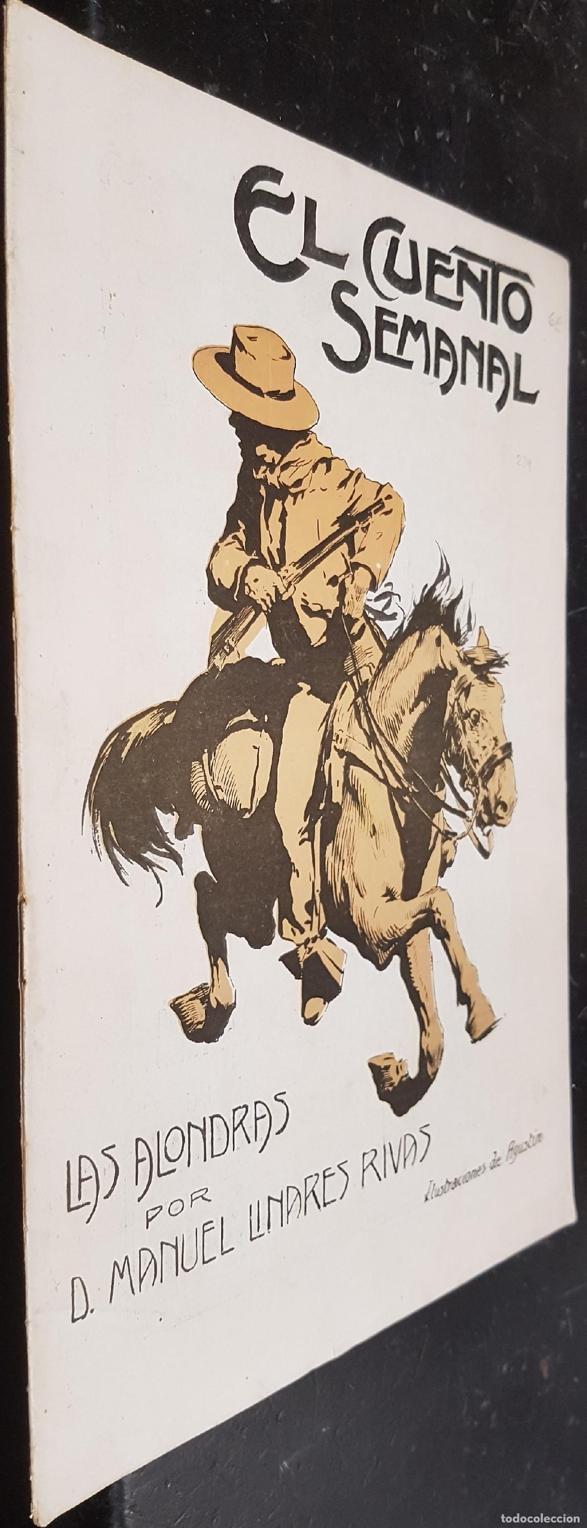 B&uuml;cher: Las alondras. El Cuento Semanal n&uacute;mero 234 - LINARES RIVAS, Manuel:
