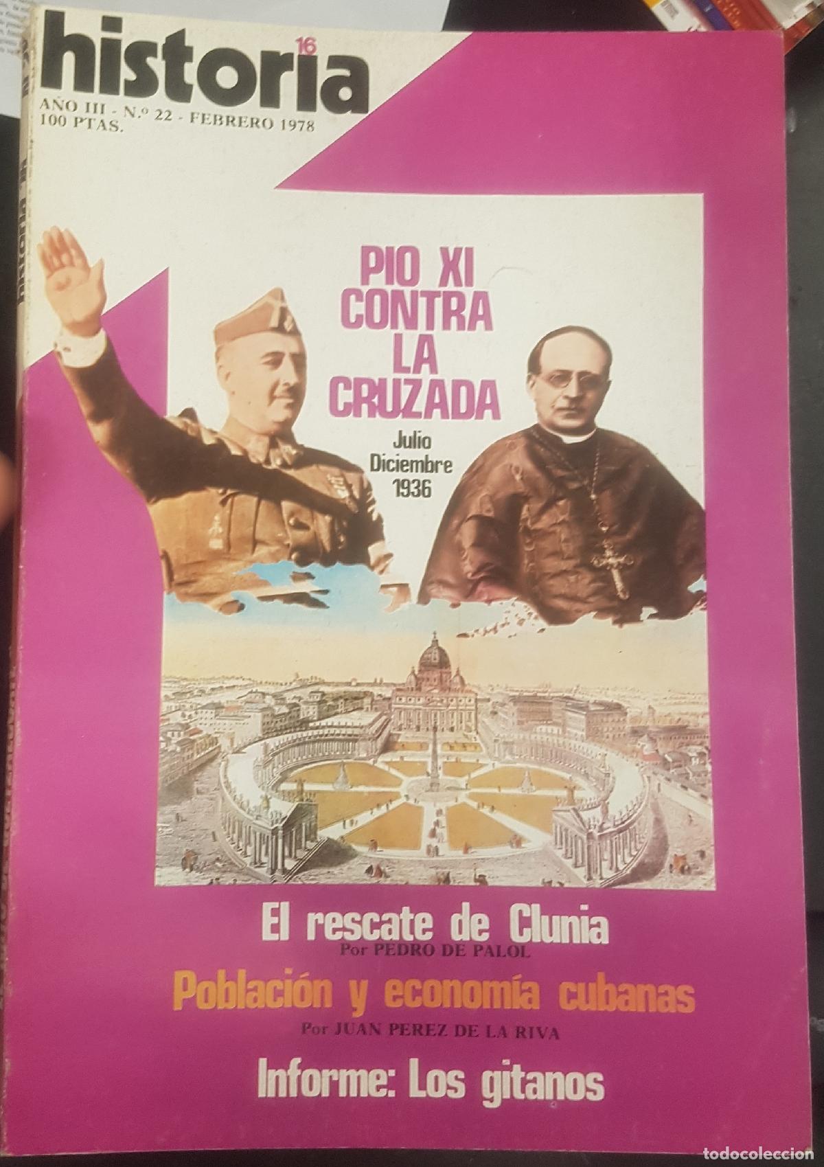 Libri di seconda mano: Historia 16. A&ntilde;o III - N&ordm; 22. Febrero 1978 - AA. VV.: