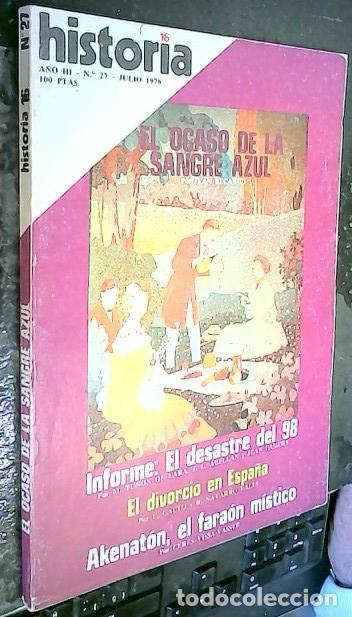 B&uuml;cher: Historia 16. A&ntilde;o III - N&ordm; 27. Julio 1978 - AA. VV.: