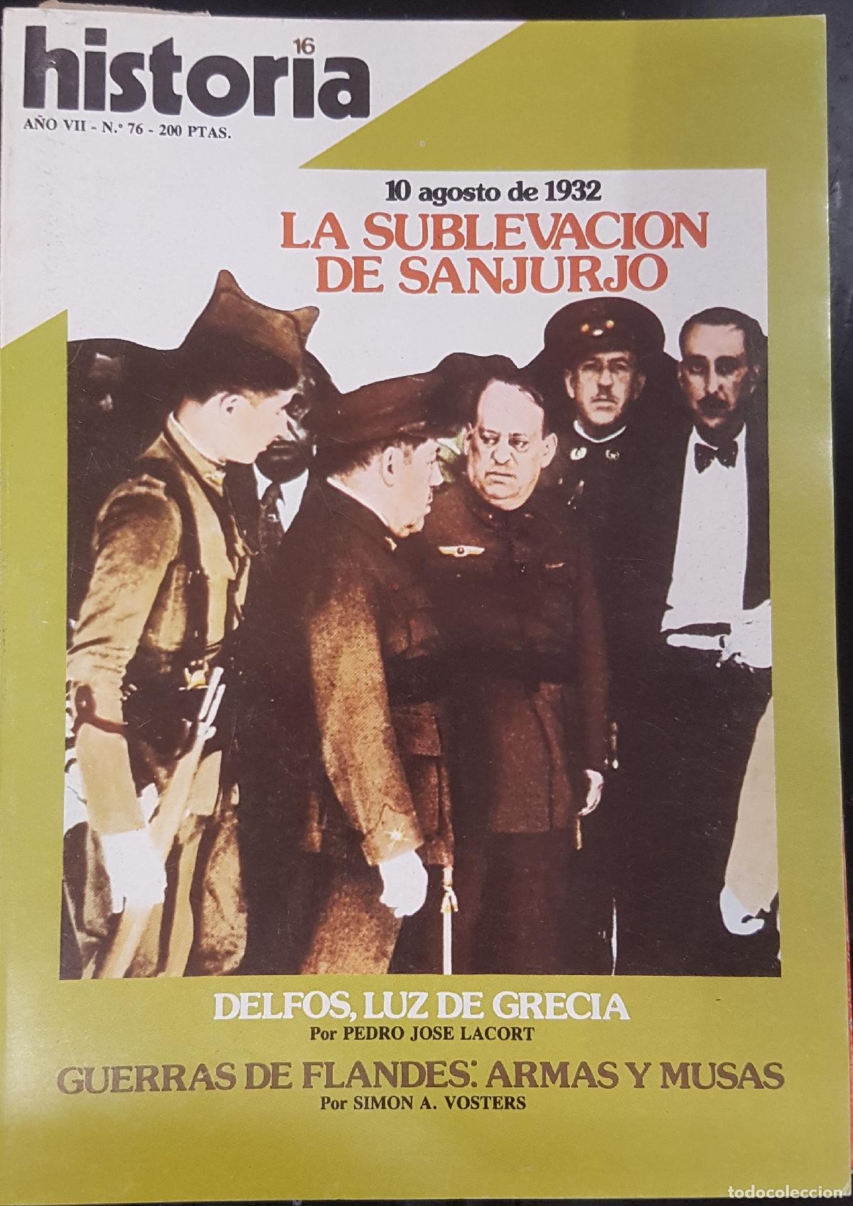 Libri di seconda mano: Historia 16. A&ntilde;o VII - N&ordm; 76 Agosto 1982 - AA. VV.: