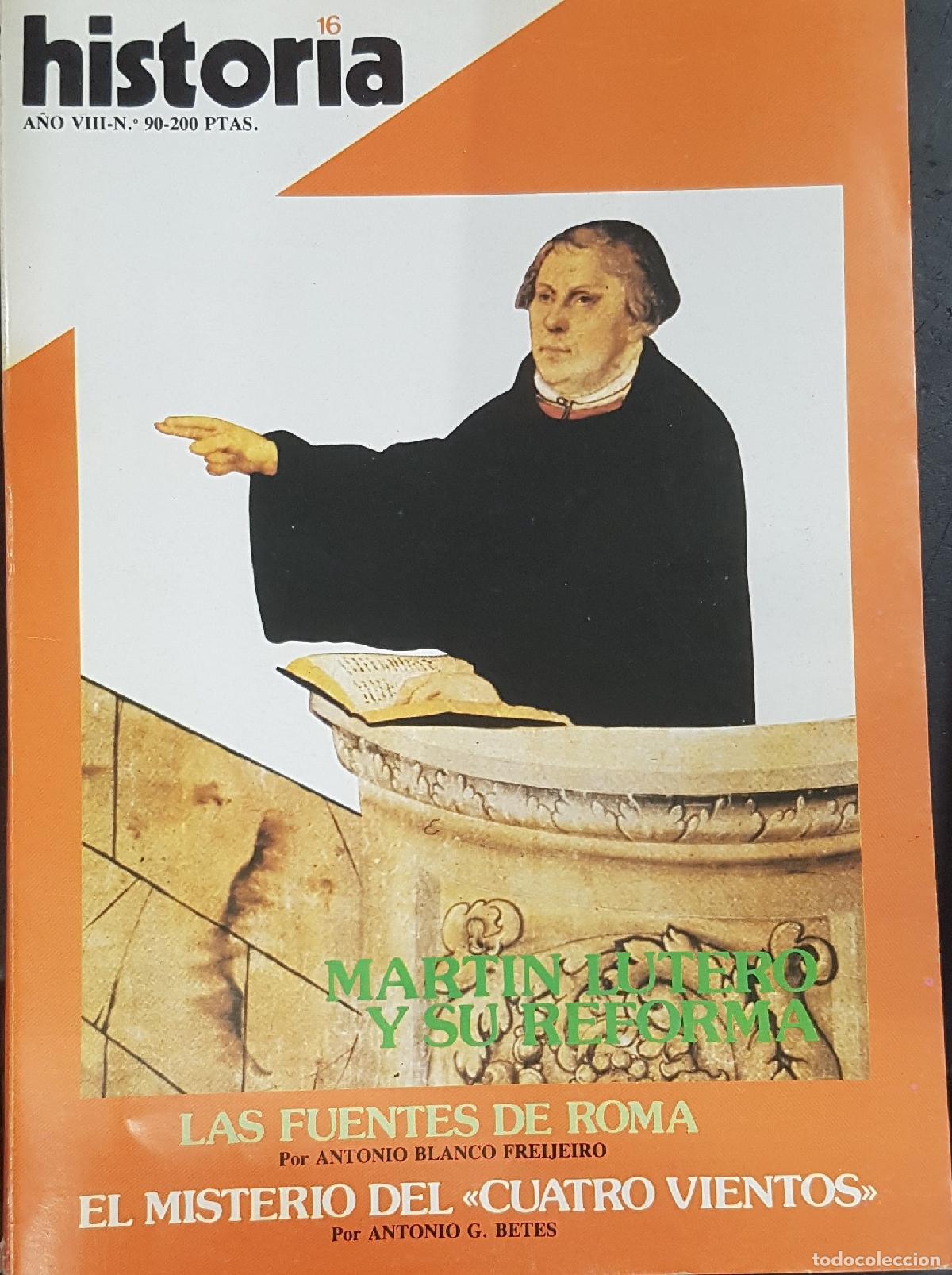 Libri di seconda mano: Historia 16. A&ntilde;o VIII - N&ordm; 90 octubre 1983 - AA. VV.: