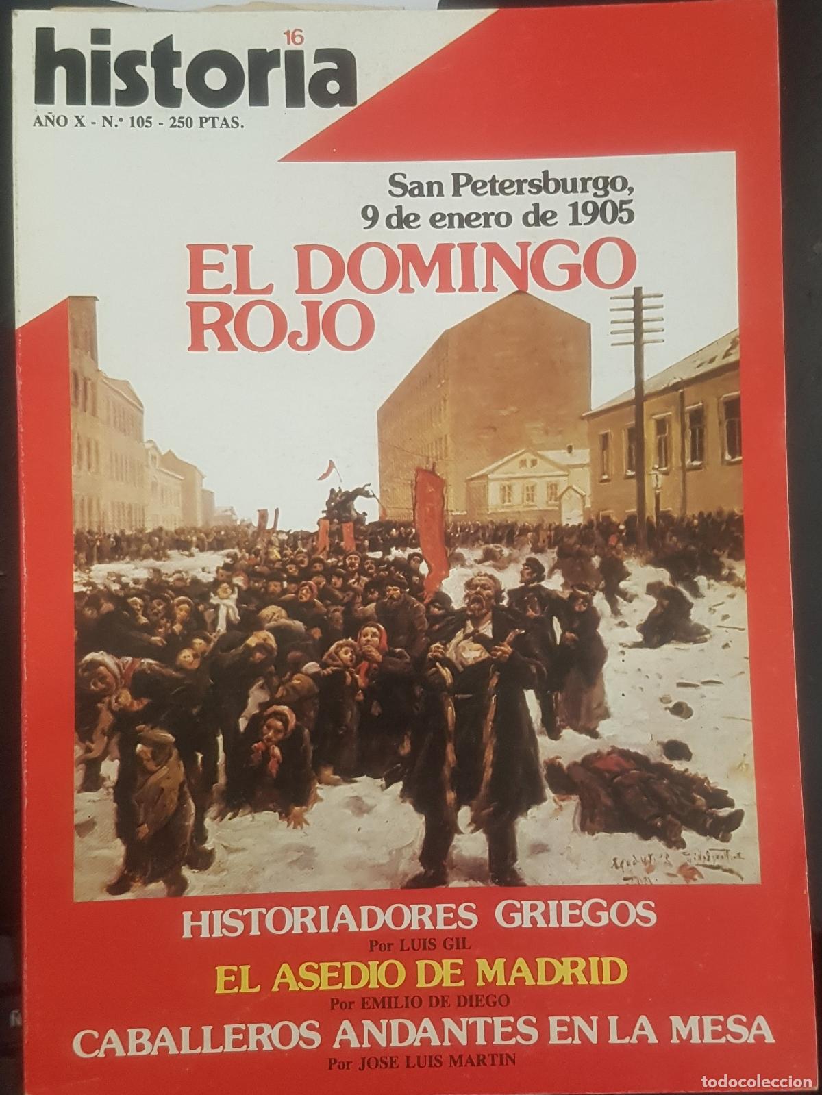 Libros: Historia 16. A&ntilde;o X - N&ordm; 105. Enero 1985 - AA. VV.: