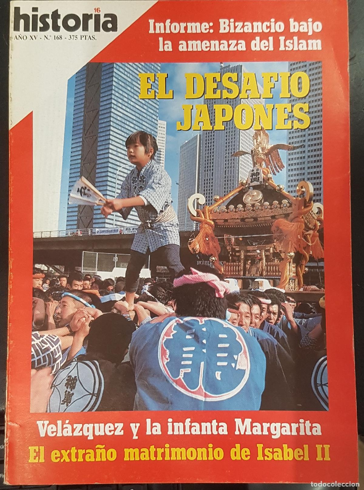 Libri di seconda mano: Historia 16. A&ntilde;o XV - N&ordm; 168 Abril 1990 - AA. VV.: