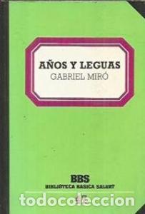 B&uuml;cher: A&ntilde;os y leguas - MIR&Oacute;, Gabriel: