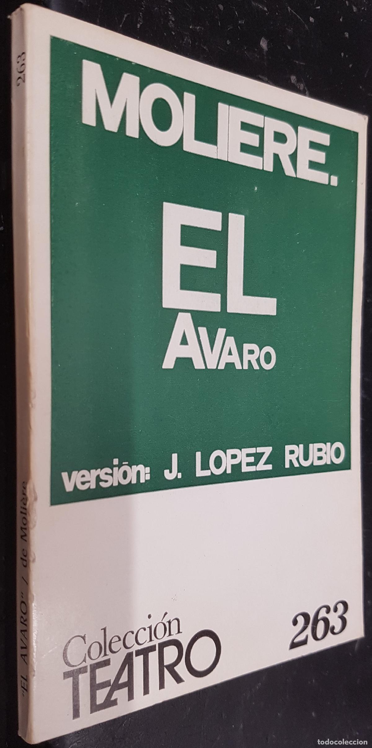 Libros: El avaro - MOLIERE: - Foto 1