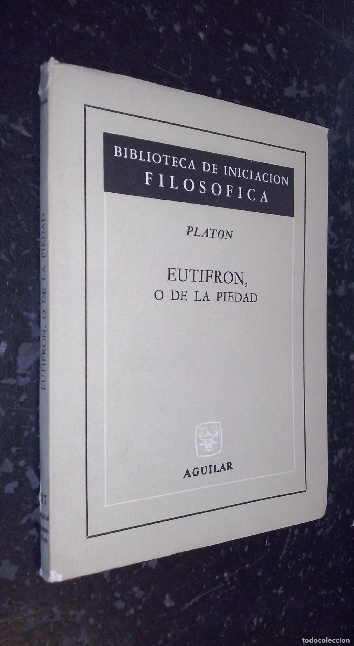 books: Eutifron, o de la piedad - PLAT&Oacute;N: