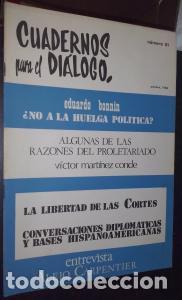 B&uuml;cher: Cuadernos para el di&aacute;logo. N? 61 - REVISTA: