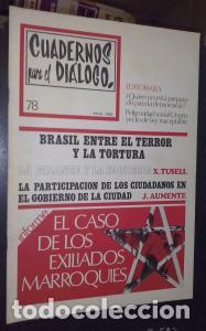 Libros: Cuadernos para el di&aacute;logo. N? 78 - REVISTA: