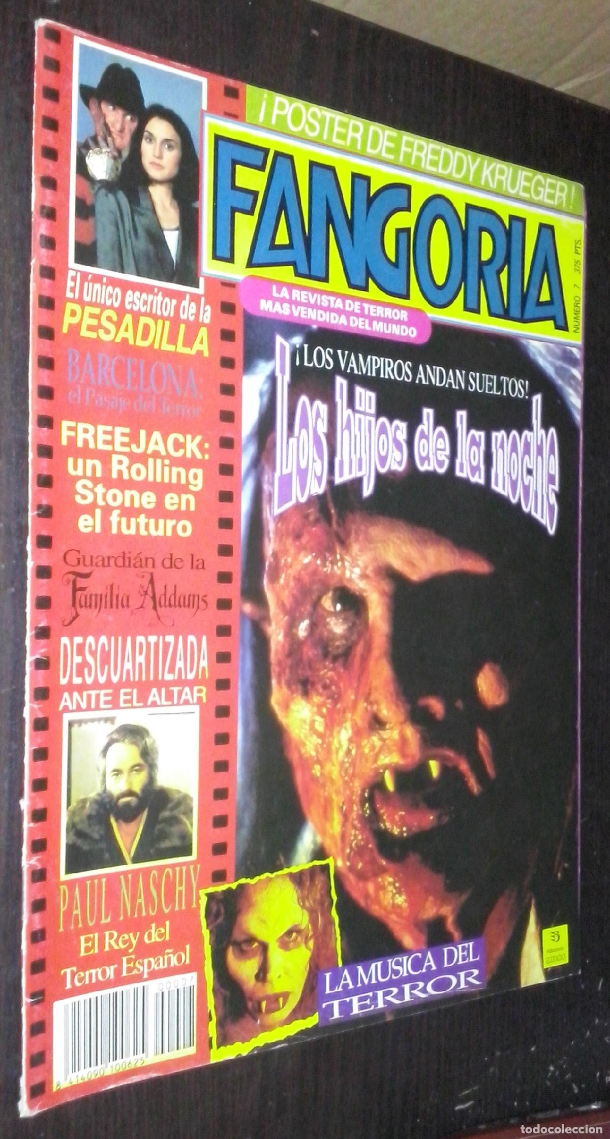 Libros: Fangoria. La revista de terror m&aacute;s vendida del mundo. N&ordm; 7 - REVISTA: