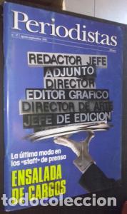 Libri di seconda mano: Periodistas. N&int; 47. Agosto-Septiembre 1991 - REVISTA: