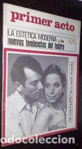 books: Primer Acto. Revista espa&ntilde;ola del teatro. N&int; 107 - REVISTA: