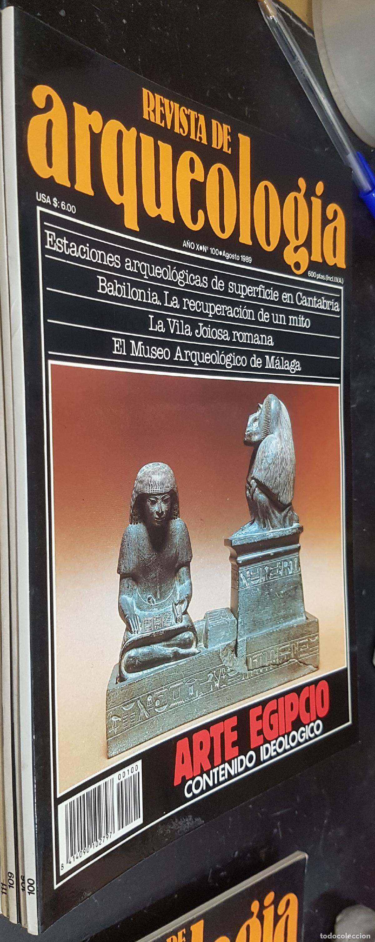 Libros: Revista de Arqueolog&iacute;a N&ordm; 100 A&ntilde;o 10 Agosto 1989 Segunda &Eacute;poca. Arte Egipcio contenido ideol&oacute;gico -