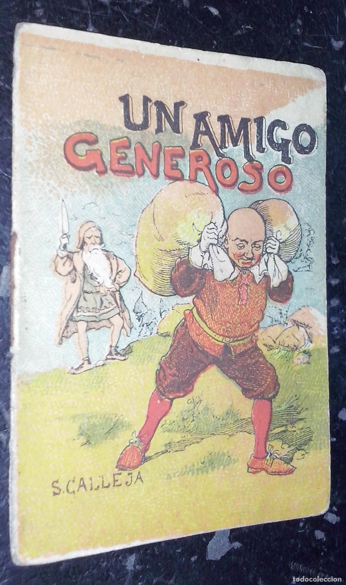 Libros: Cuentos de Calleja. Serie IX. N&ordm; 170: Un amigo generoso - CALLEJA: