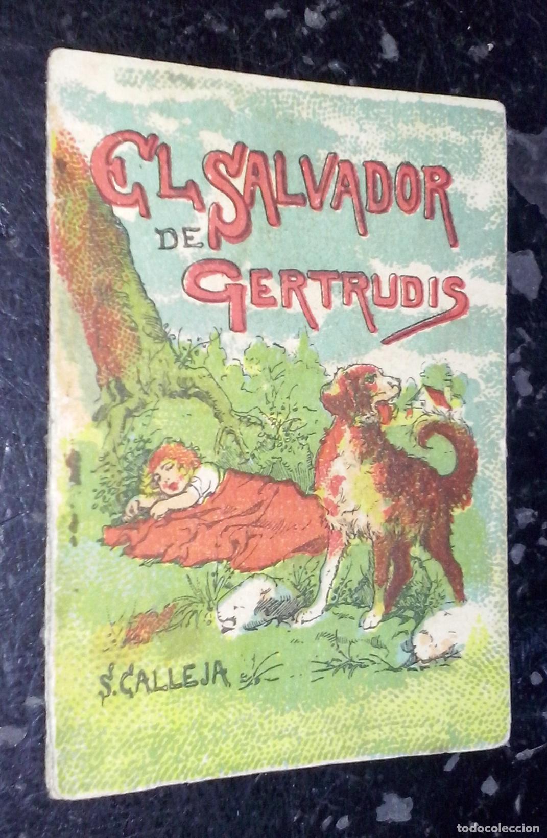 Libros: Cuentos de Calleja. Serie VII. N&ordm; 128: El salvador de Gertrudis - CALLEJA: