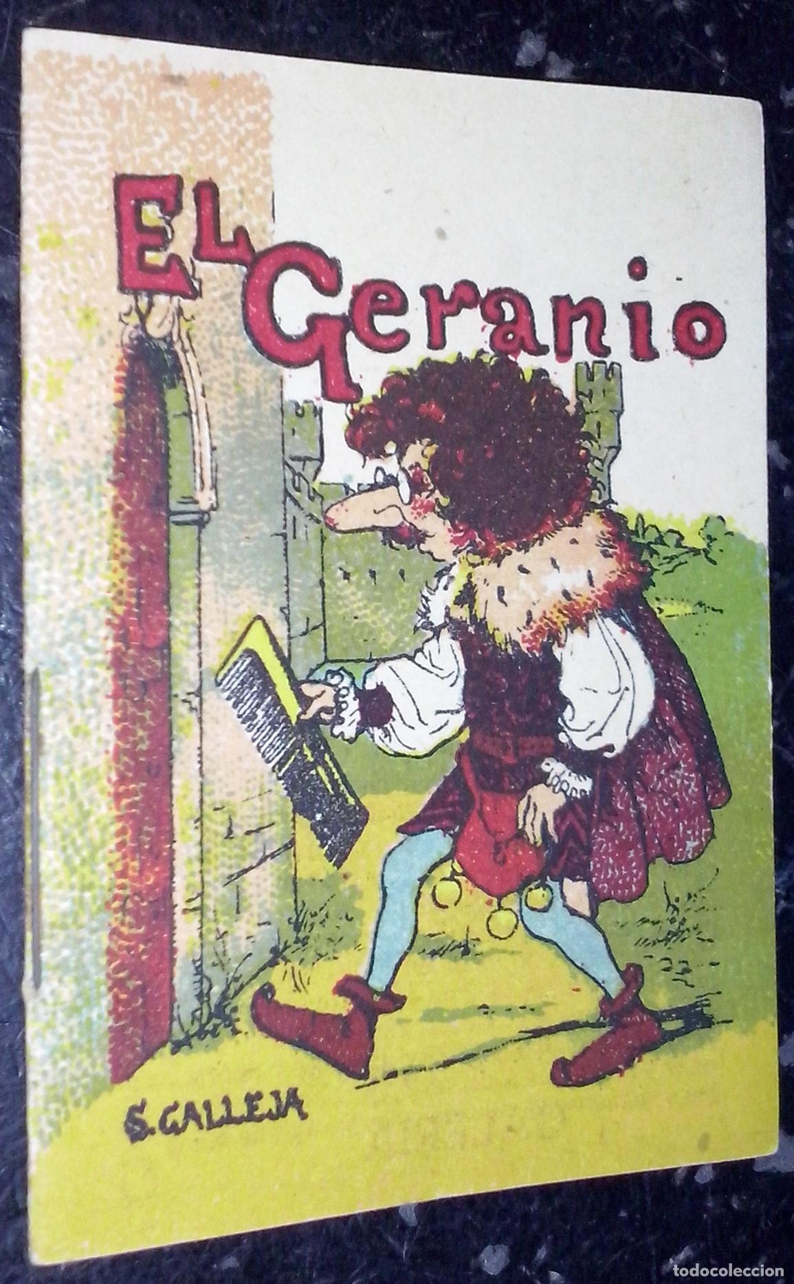 Libri di seconda mano: Cuentos de Calleja. Serie VII. N&ordm; 134: El geranio - CALLEJA: