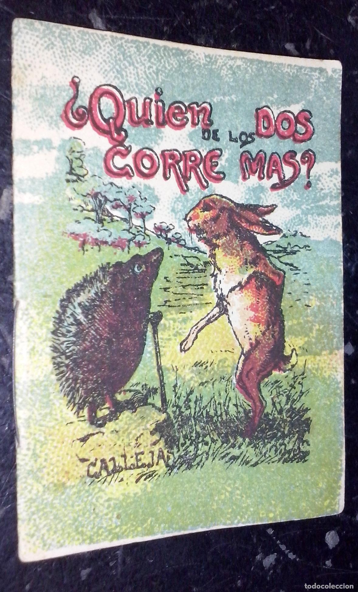Libros: Cuentos de Calleja. Serie VII. N&ordm; 137: &iquest;Qui&eacute;n de los dos corre m&aacute;s? - CALLEJA: