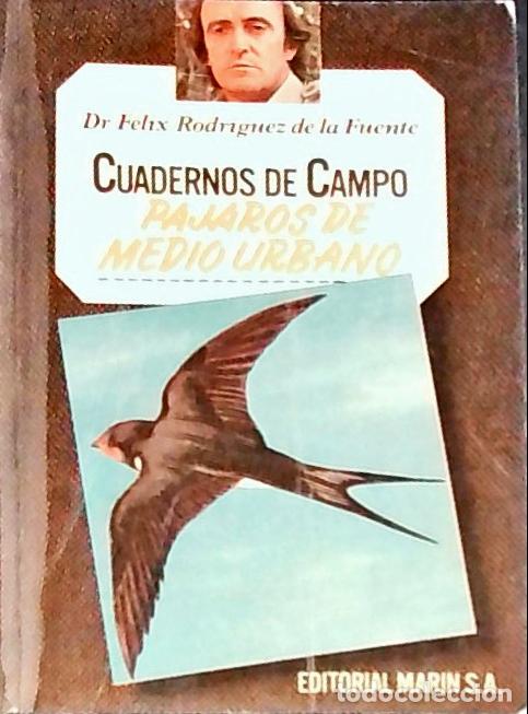 Livros em segunda m&atilde;o: P&aacute;jaros de medio urbano. Cuadernos de campo n&ordm; 13 - RODR&Iacute;GUEZ DE LA FUENTE, F&eacute;lix: