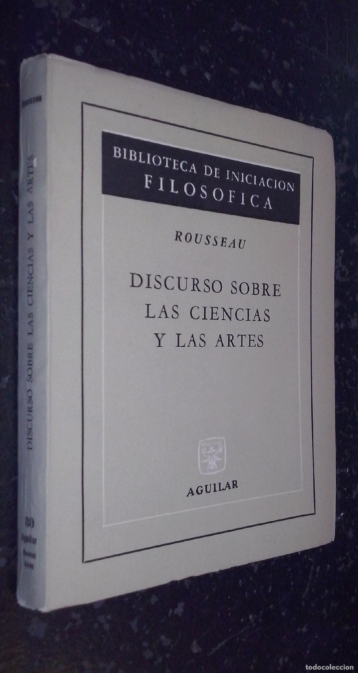 Libros: Discurso sobre las ciencias y las artes - ROUSSEAU: - Foto 1
