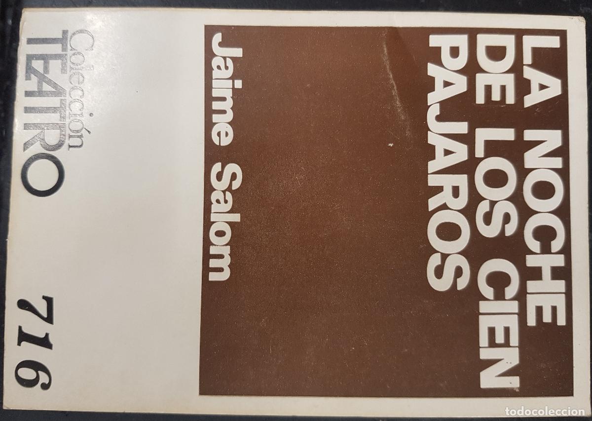 B&uuml;cher: La noche de los cien p&aacute;jaros - SALOM, Jaime: