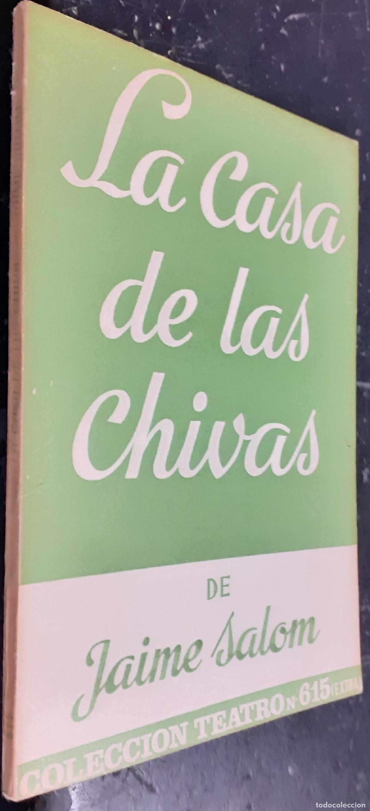 B&uuml;cher: La casa de las chivas - SALOM, Jaime: