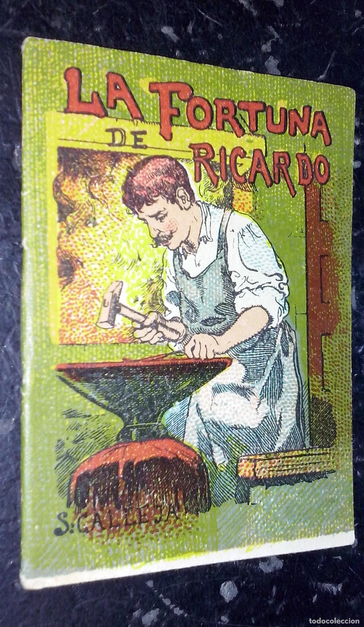 Livros em segunda m&atilde;o: Cuentos de Calleja. Serie XV. N&ordm; 296: La fortuna de Ricardo - CALLEJA: