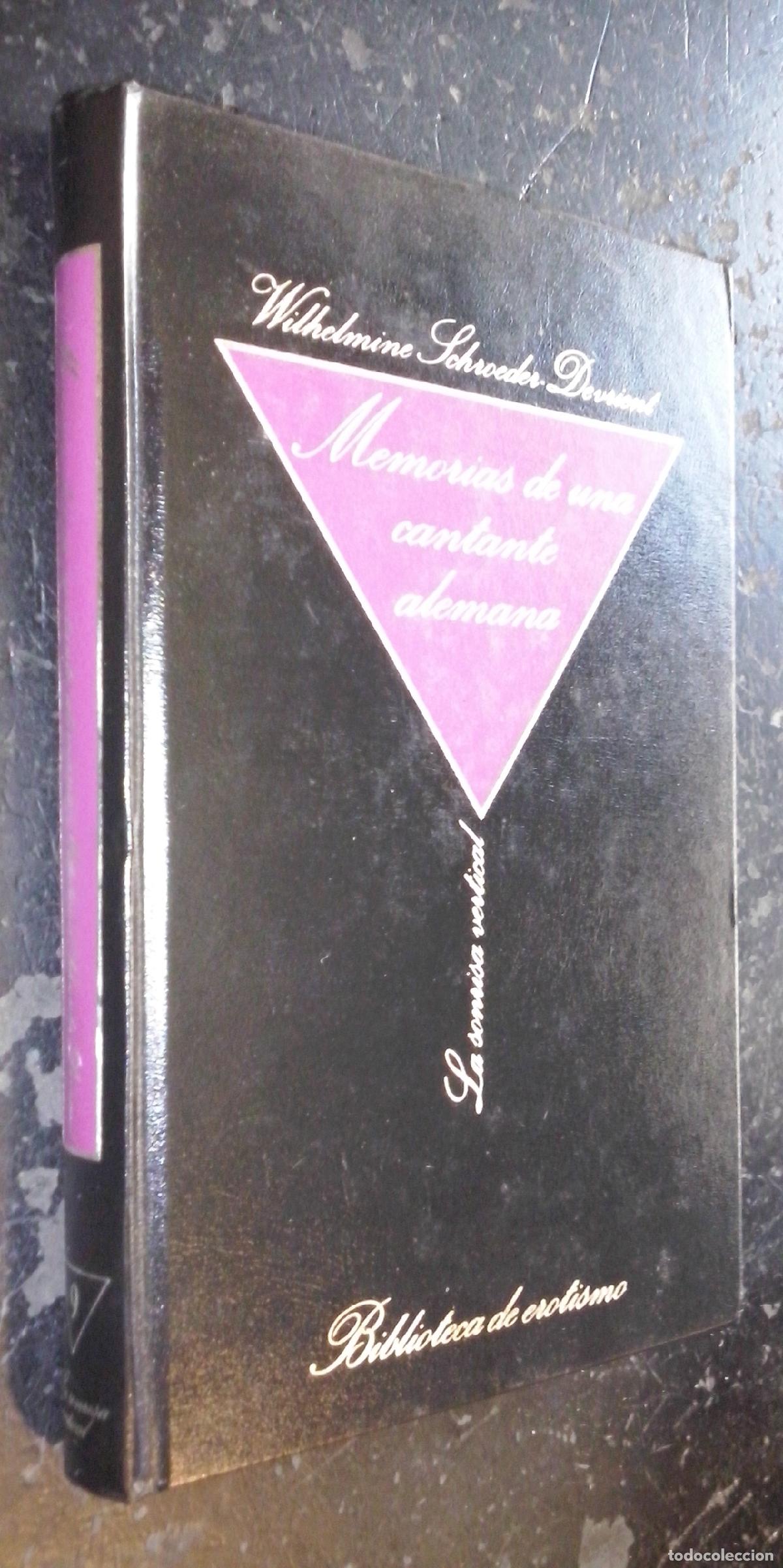 B&uuml;cher: Memorias de una cantante alemana - SCHROEDER DEVRIENT, Wilhelmine: