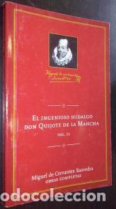 Livros em segunda m&atilde;o: El ingenioso hidalgo Don Quijote de La Mancha. Volumen II - CERVANTES SAAVEDRA, Miguel de: