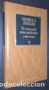 Livros em segunda m&atilde;o: El economista como predicador y otros ensayos. Tomo II - STIGLER, George J.: