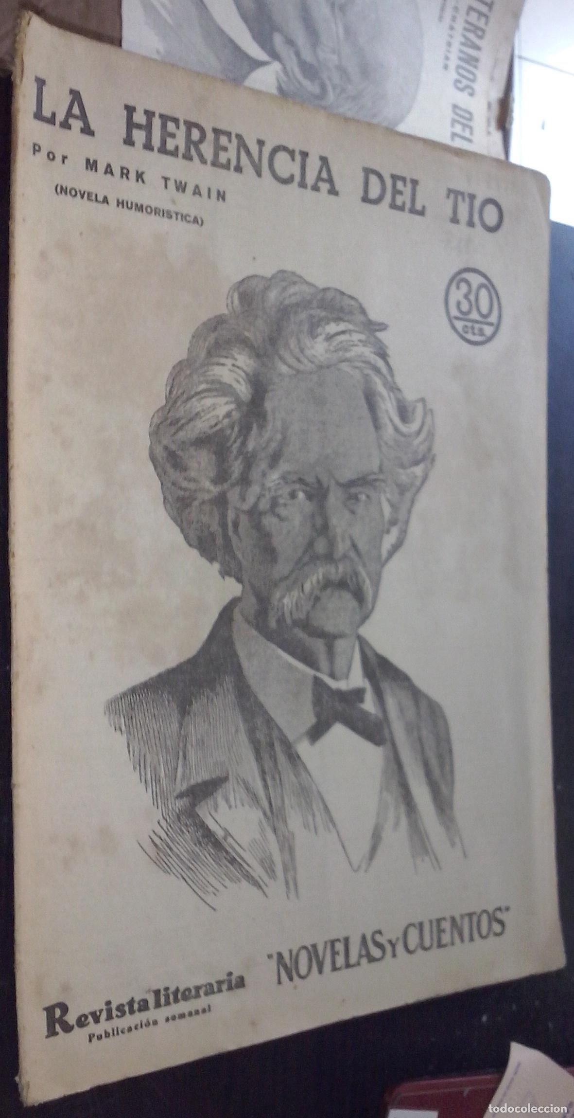 Libri di seconda mano: La herencia del t&iacute;o - TWAIN, Mark:
