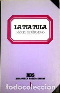 books: La t&iacute;a Tula - UNAMUNO, Miguel de: