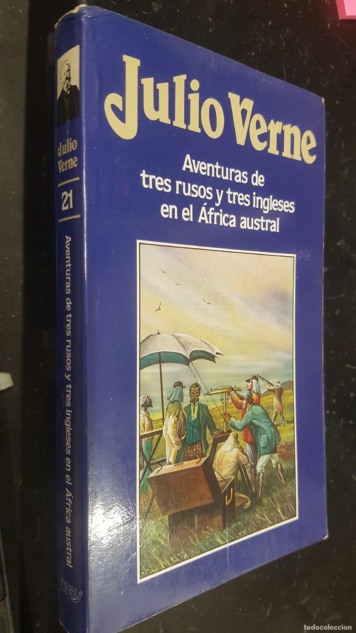 Livres: Aventuras de tres rusos y tres ingleses en al &Aacute;frica austral - VERNE, Julio: