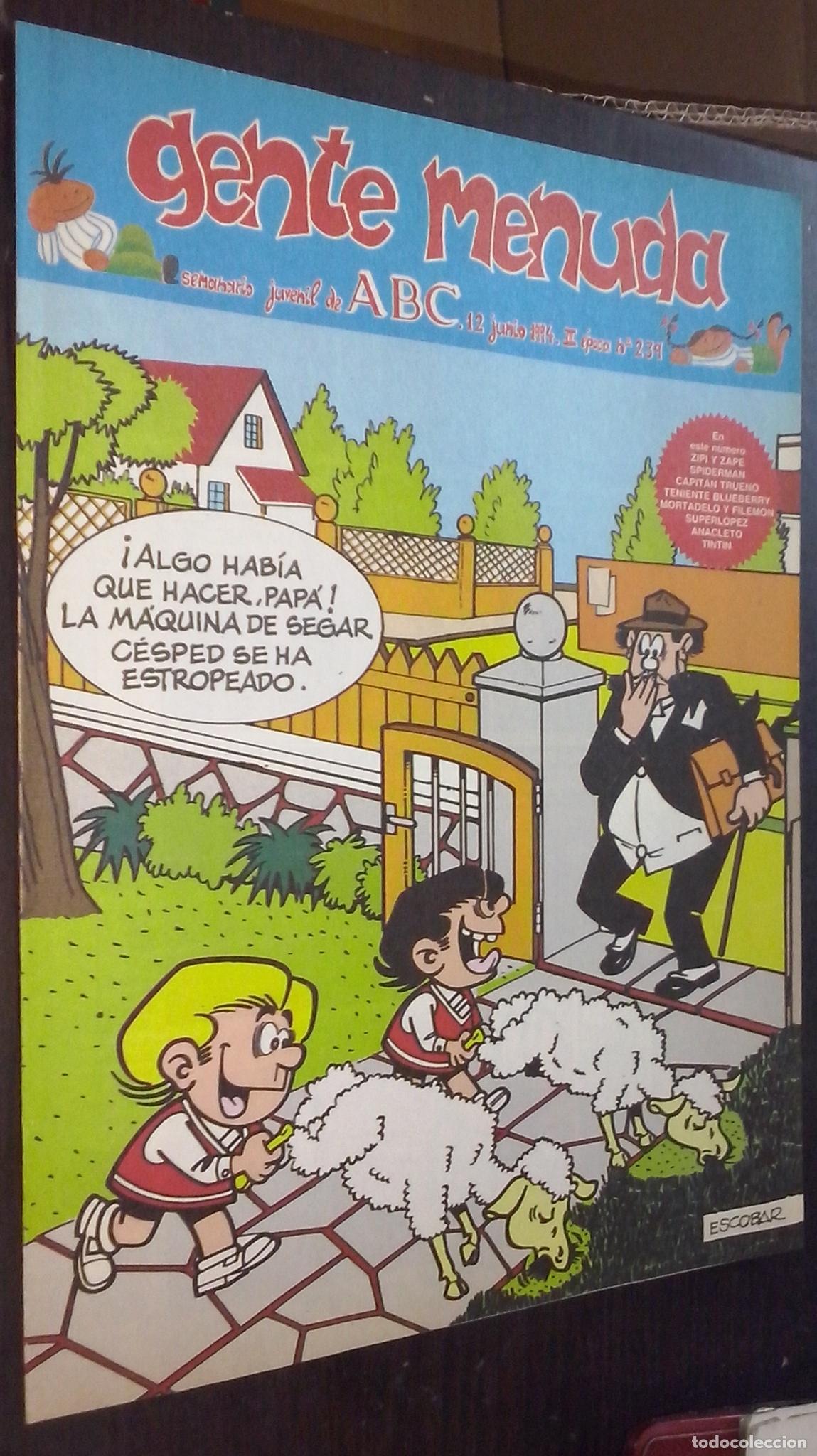 B&uuml;cher: Gente menuda. Semanario juvenil de ABC. III &eacute;poca. N&ordm; 239 - C&Oacute;MICS: