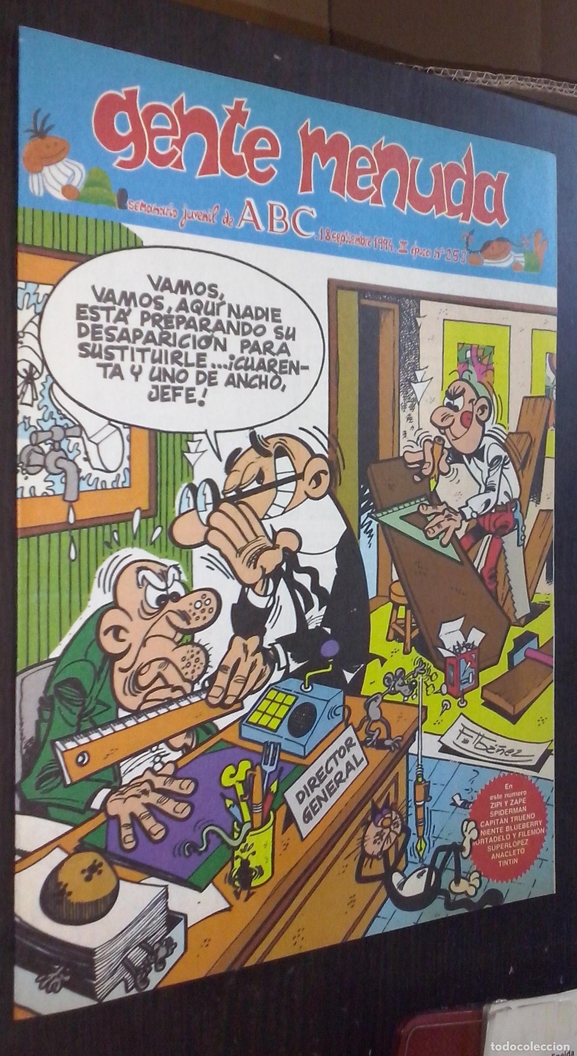 Livres: Gente menuda. Semanario juvenil de ABC. III &eacute;poca. N&ordm; 253 - C&Oacute;MICS: