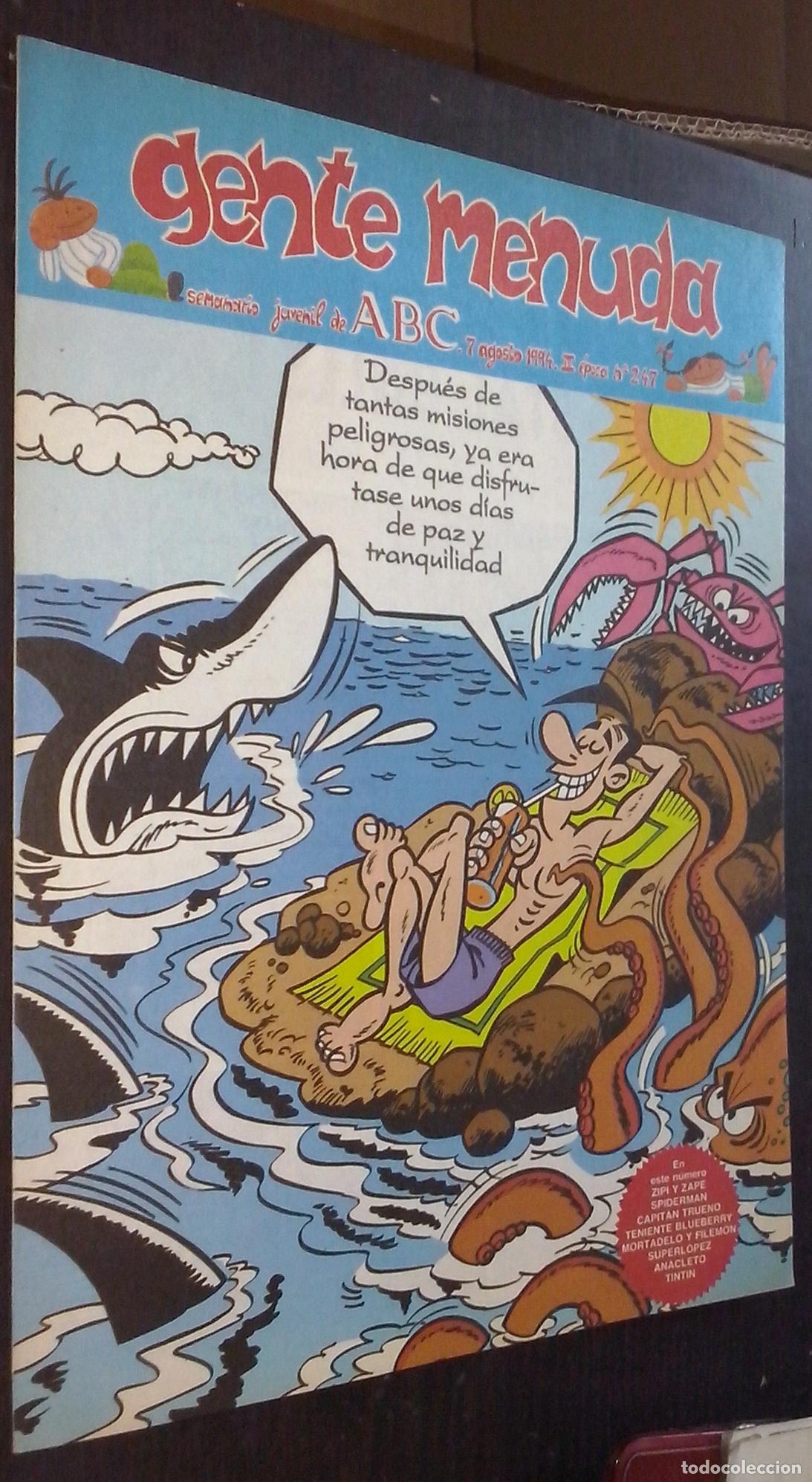 B&uuml;cher: Gente menuda. Semanario juvenil de ABC. III &eacute;poca. N&ordm; 247 - C&Oacute;MICS: