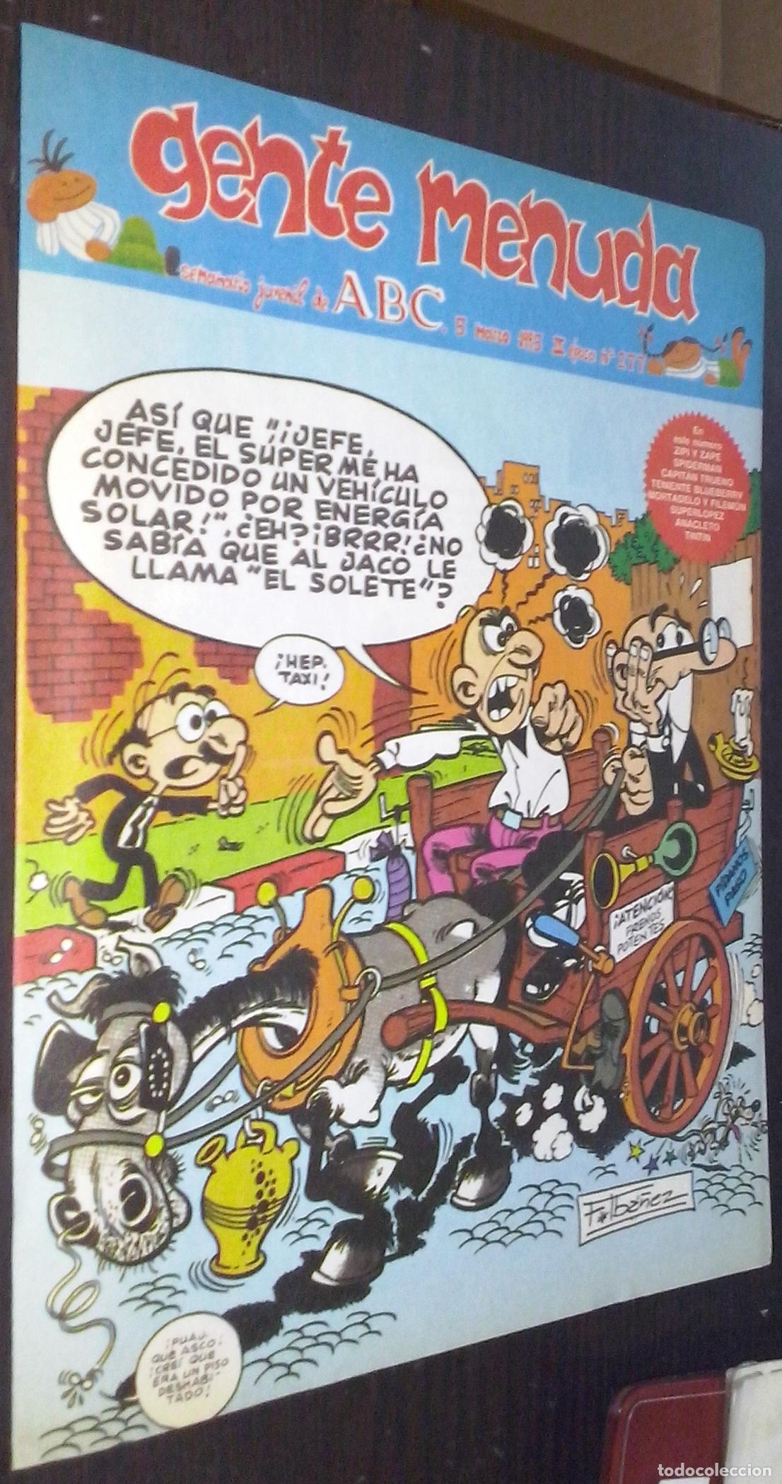 books: Gente menuda. Semanario juvenil de ABC. III &eacute;poca. N&ordm; 277 - C&Oacute;MICS: