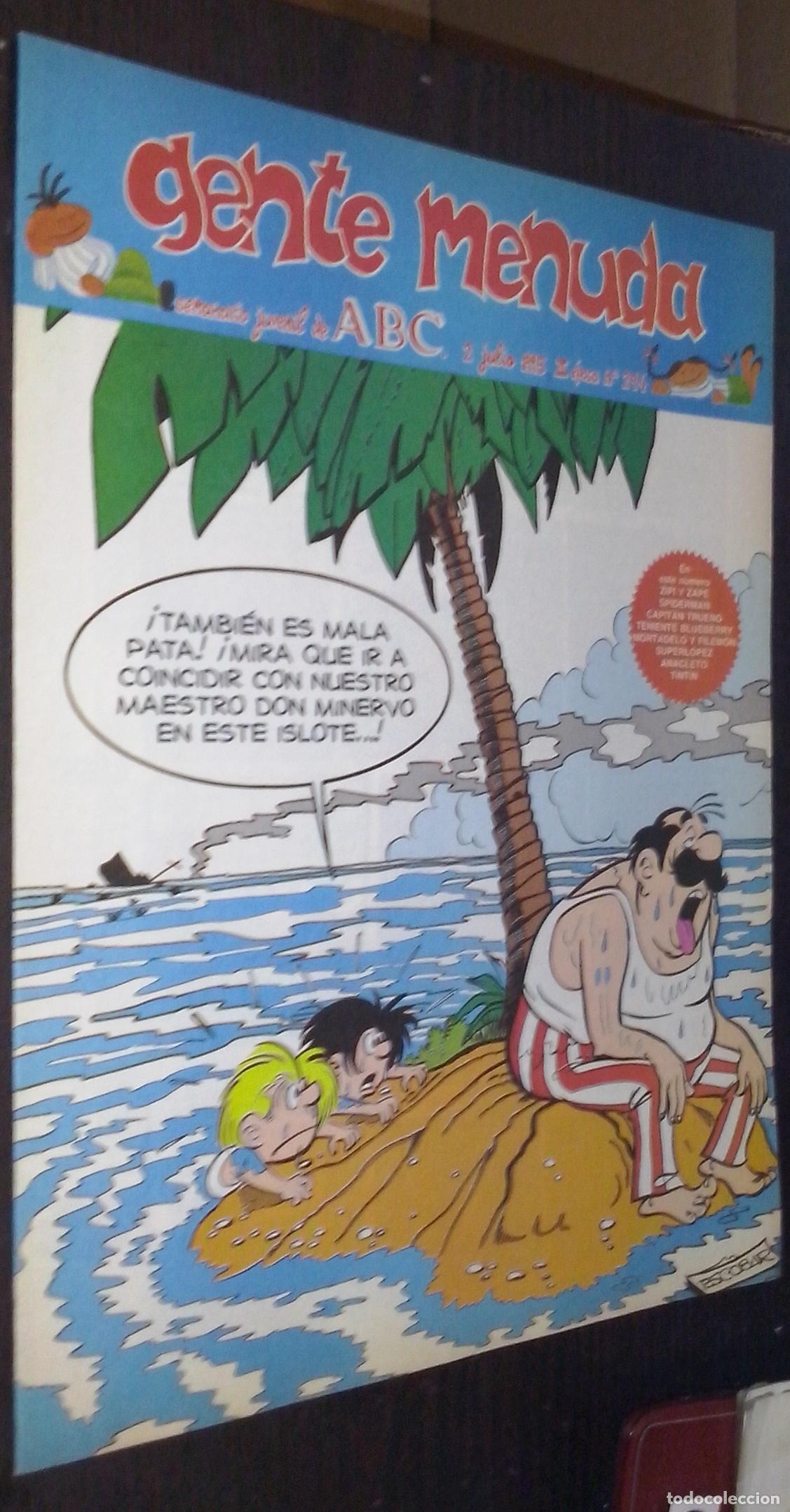 Libri di seconda mano: Gente menuda. Semanario juvenil de ABC. III &eacute;poca. N&ordm; 294 - C&Oacute;MICS: