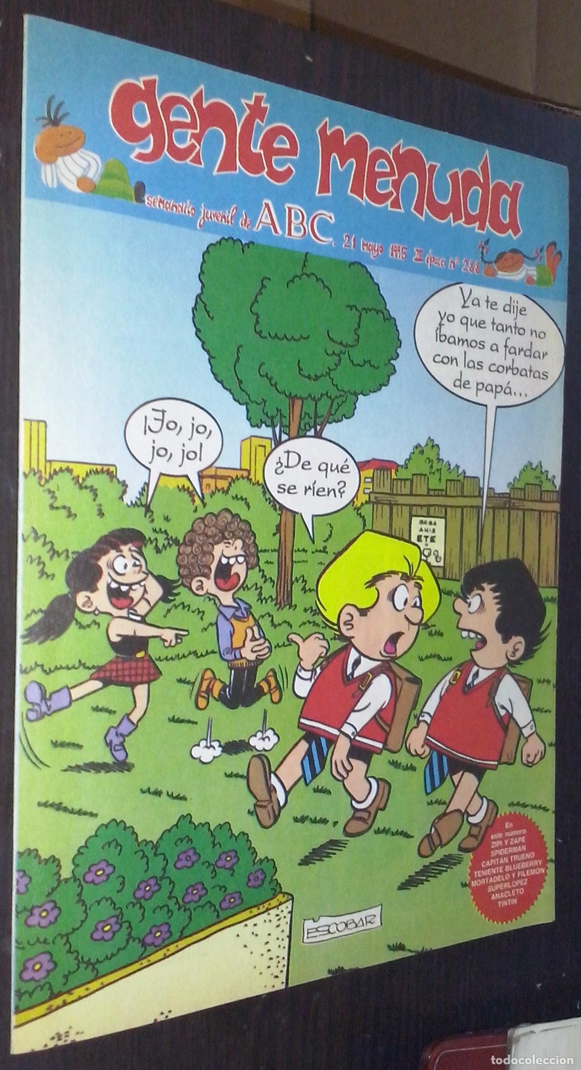 Libros: Gente menuda. Semanario juvenil de ABC. III &eacute;poca. N&ordm; 288 - C&Oacute;MICS: