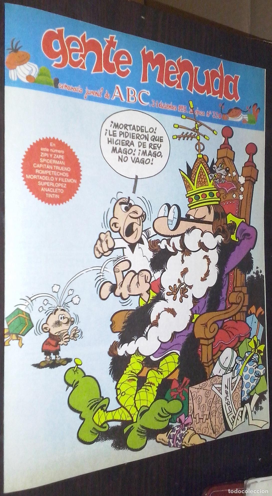 books: Gente menuda. Semanario juvenil de ABC. III &eacute;poca. N&ordm; 320 - C&Oacute;MICS: